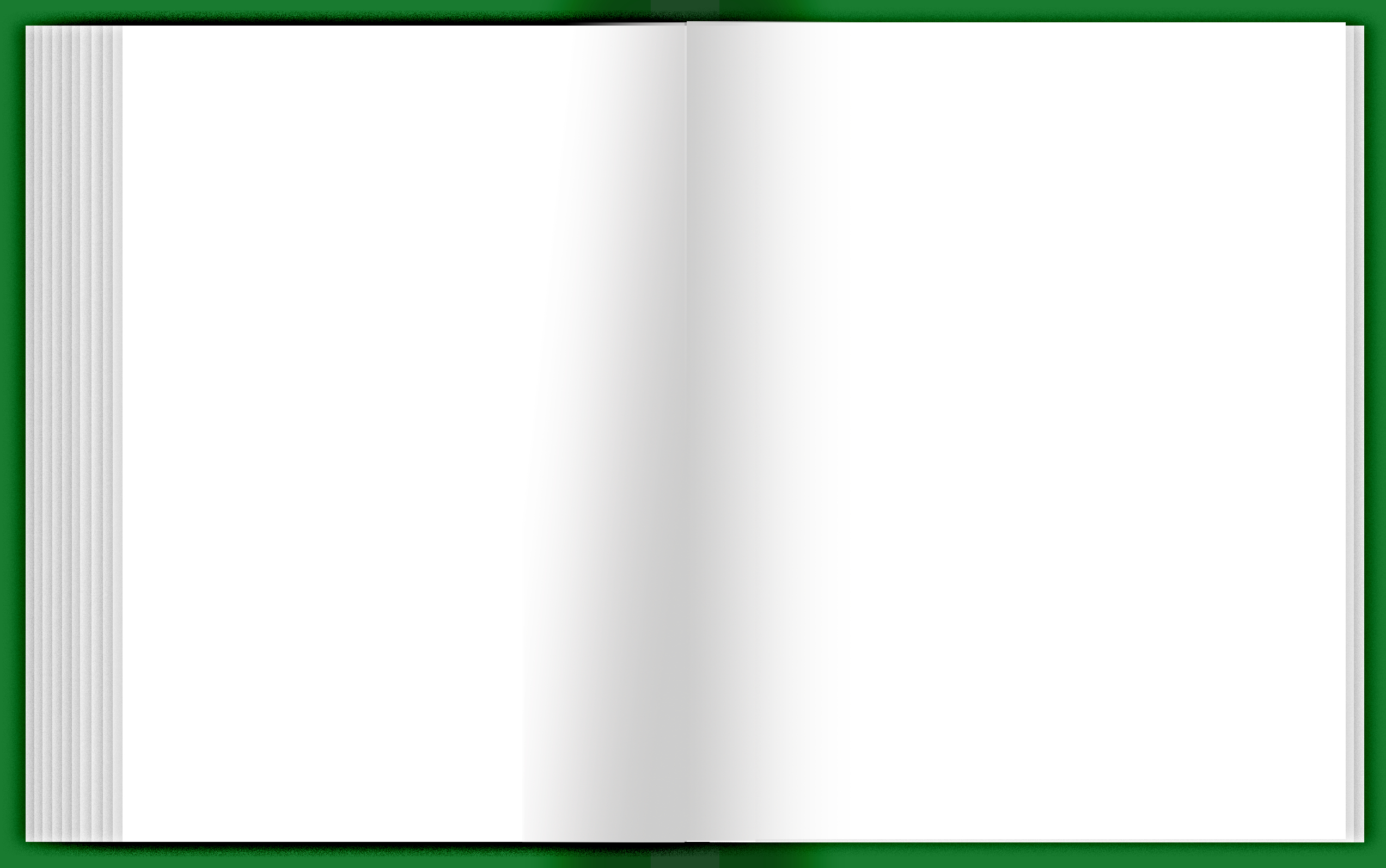 Image of an open book with the latter pages and you can see there are more pages on the left.